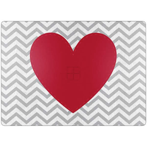 Chevron Heart Surface Laptop 7 13.8in Skin