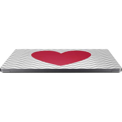 Chevron Heart Surface Laptop 7 15in Skin