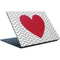 Chevron Heart Surface Laptop Skin