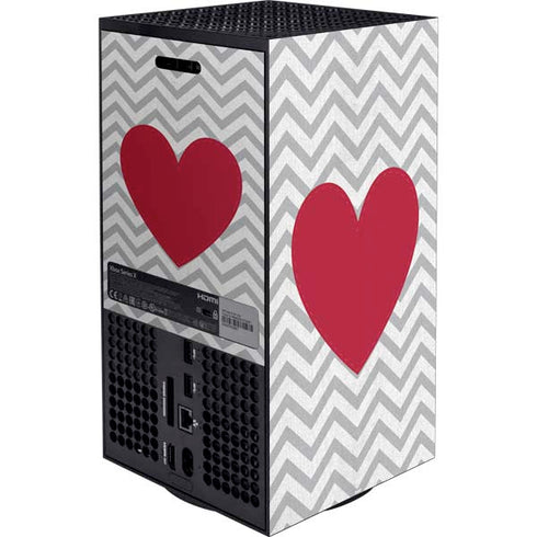 Chevron Heart XBox Series X Digital Edition Bundle Skin