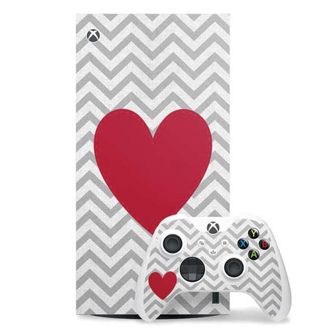 Chevron Heart Xbox Series X Skins