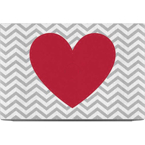 Chevron Heart Dell XPS Skin