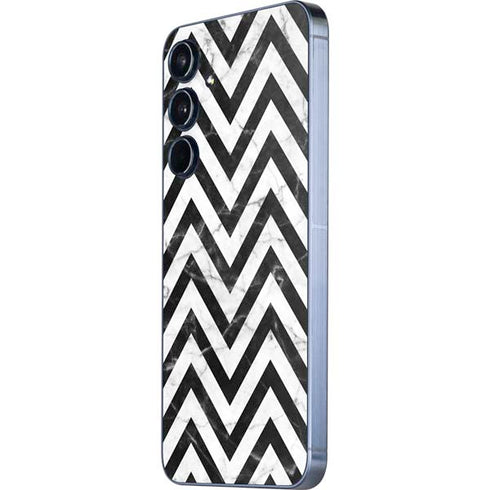 Chevron Marble Galaxy A55 5G Skin