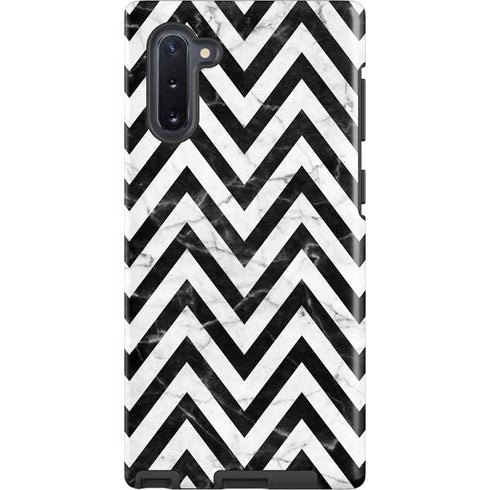 Chevron Marble Galaxy Cases