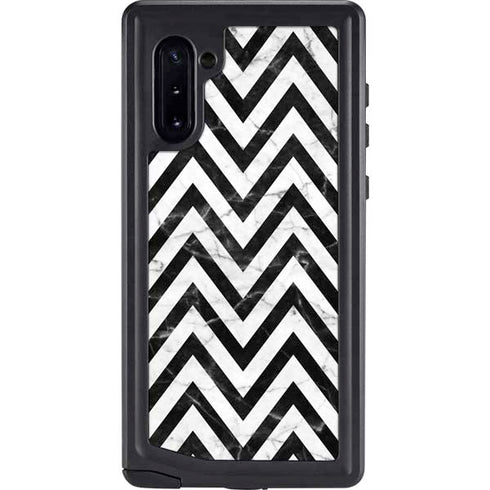 Chevron Marble Galaxy Cases