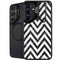 Chevron Marble Galaxy S24 Kickstand Case