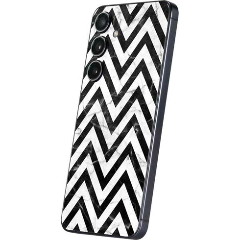 Chevron Marble Galaxy S25 Plus Skin