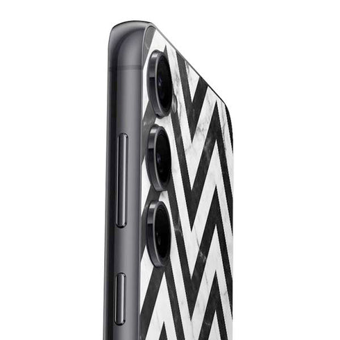 Chevron Marble Galaxy S24 Plus Skin