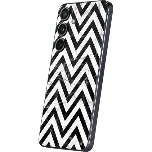 Chevron Marble Galaxy S24 Skin