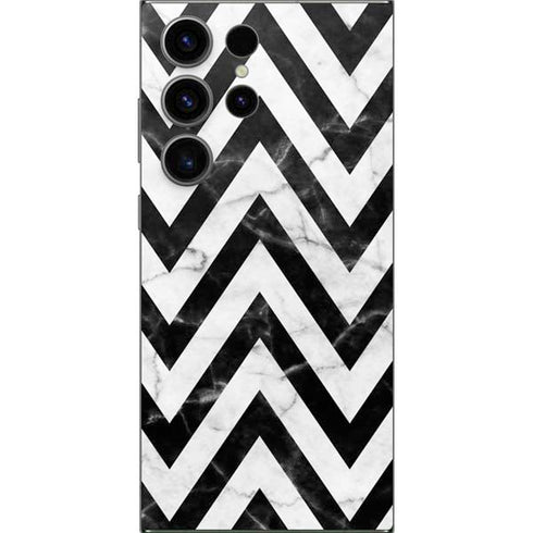 Chevron Marble Galaxy S24 Ultra Skin