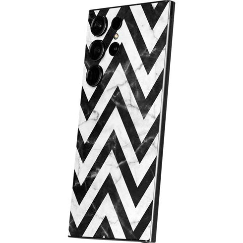 Chevron Marble Galaxy S24 Ultra Skin