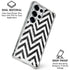 Chevron Marble Galaxy S25 Ultra Clear Case