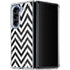 Chevron Marble Galaxy Z Fold5 5G Clear Case