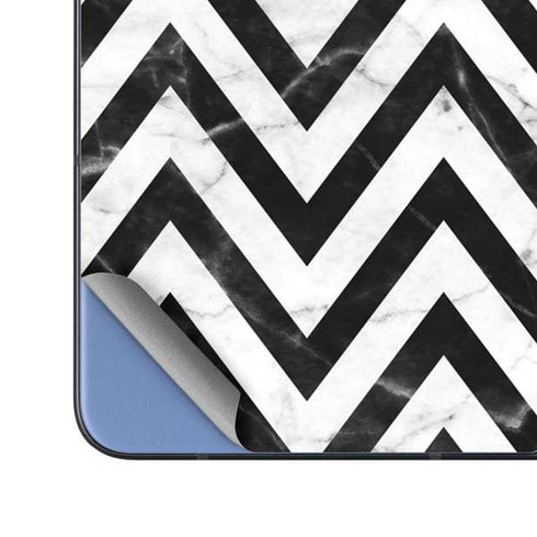 Chevron Marble Galaxy Z Fold5 5G Skin