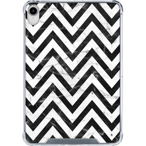 Chevron Marble iPad 11th Gen (2025) Clear Case
