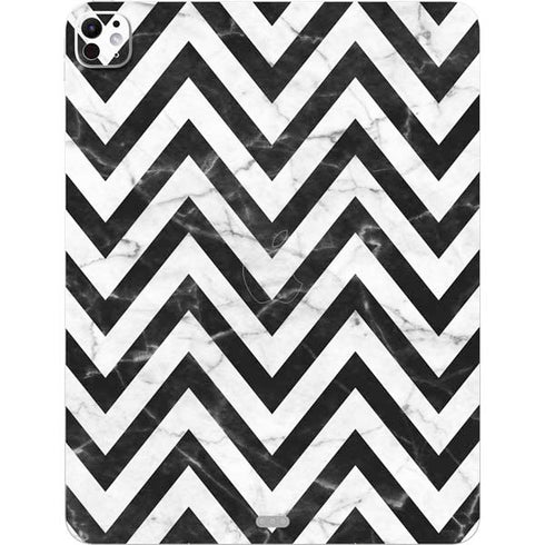 Chevron Marble iPad Pro 13in M4 (2024) Skin
