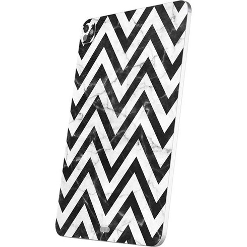 Chevron Marble iPad Pro 13in M4 (2024) Skin