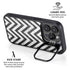 Chevron Marble iPhone 14 Pro Kickstand Case