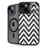 Chevron Marble iPhone 15 Kickstand Case