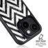 Chevron Marble iPhone 15 Kickstand Case
