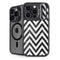 Chevron Marble iPhone 15 Pro Kickstand Case