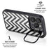 Chevron Marble iPhone 15 Pro Max Kickstand Case