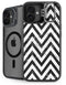 Chevron Marble iPhone 16 Plus Kickstand Case