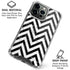 Chevron Marble iPhone 16 Pro Clear Case