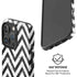 Chevron Marble iPhone 16 Pro Magsafe Impact Case