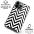 Chevron Marble iPhone 16 Pro Max Clear Case