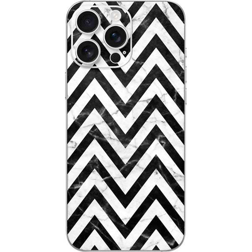 Chevron Marble iPhone 16 Pro Max Skin