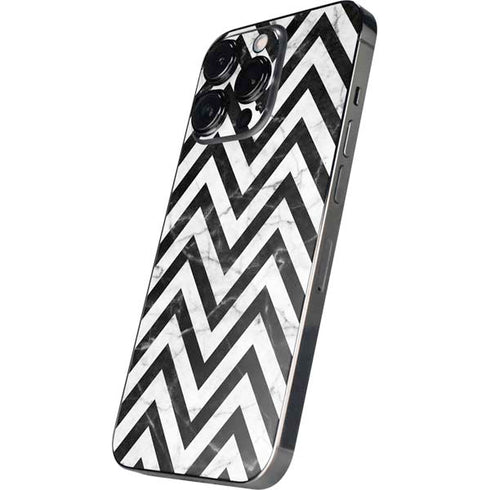 Chevron Marble iPhone 16 Pro Max Skin
