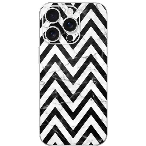Chevron Marble iPhone 16 Pro Skin