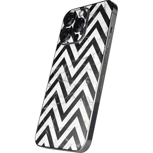 Chevron Marble iPhone 16 Pro Skin