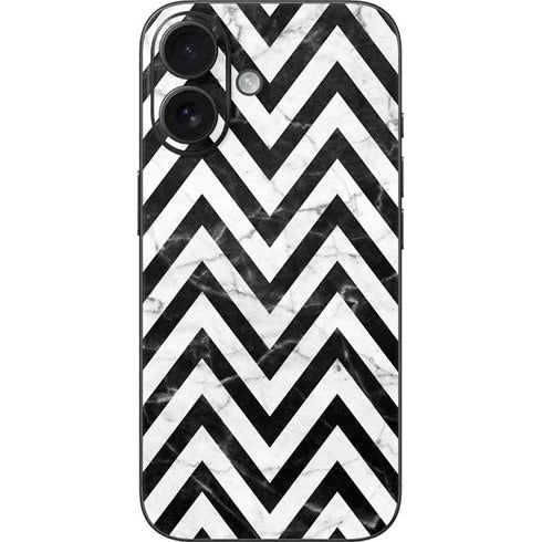 Chevron Marble iPhone 16 Skin