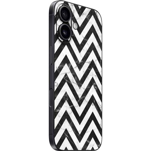 Chevron Marble iPhone 16 Skin
