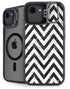Chevron Marble iPhone 16e Kickstand Case