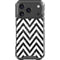 Chevron Marble iPhone 18 Pro Clear Case