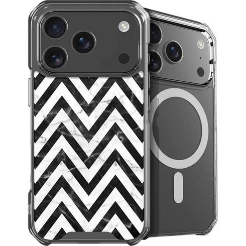 Chevron Marble iPhone 18 Pro MagSafe Case