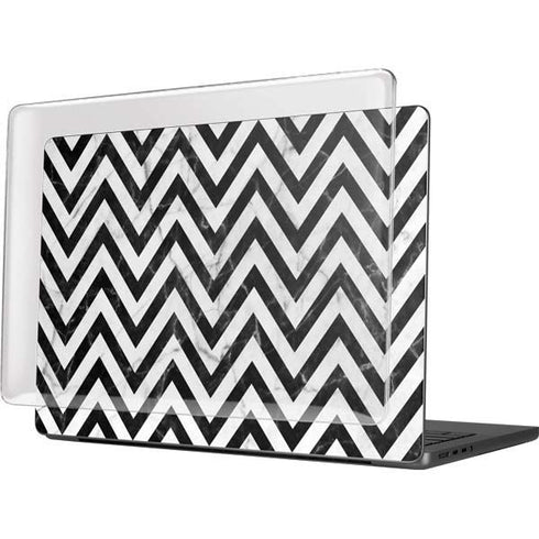 Chevron Marble MacBook Pro 14in (2021-24) Case plus Skin