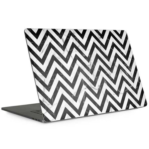Chevron Marble MacBook Skins