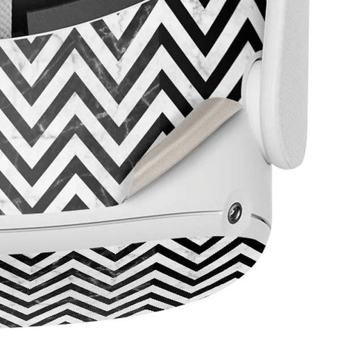 Chevron Marble Oculus Quest 2 Skin