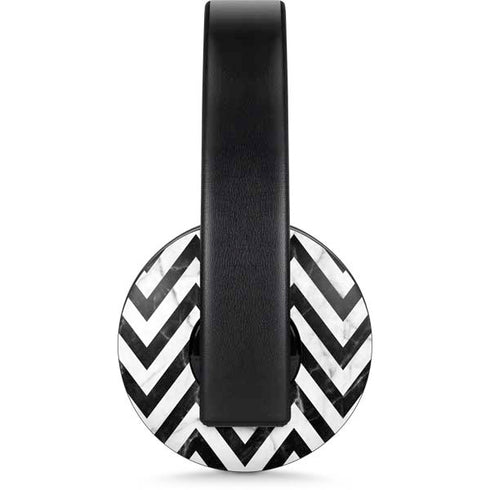 Chevron Marble PlayStation 4 Gold Wireless Headset Skin