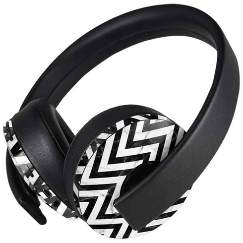 Chevron Marble PlayStation 4 Gold Wireless Headset Skin