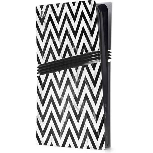 Chevron Marble PS5 Pro Console Skin