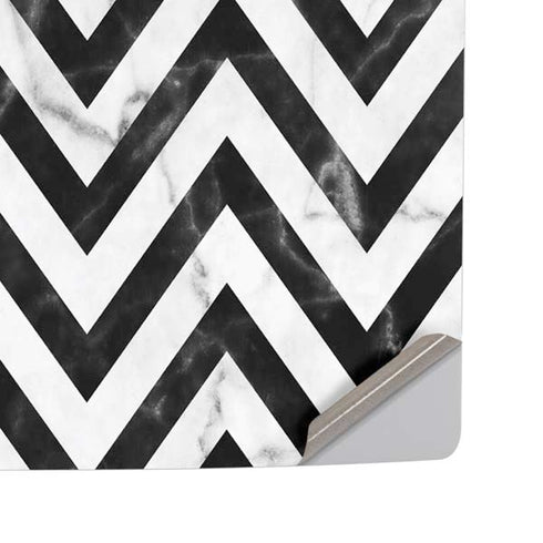 Chevron Marble PS5 Pro Disk Console Skin