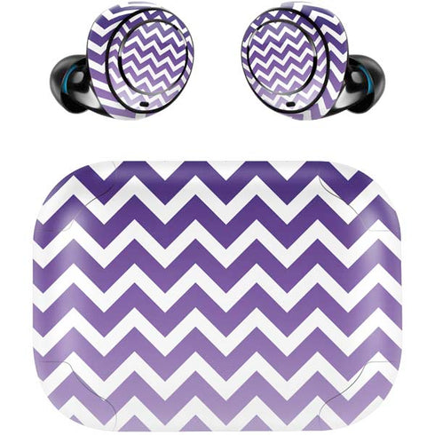 Chevron Purple Ombre Amazon Echo Buds Skin