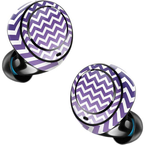 Chevron Purple Ombre Amazon Echo Buds Skin