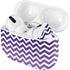 Chevron Purple Ombre AirPods Skins