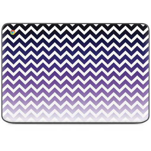 Chevron Purple Ombre HP Chromebook Skin